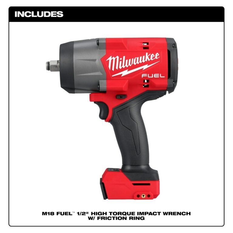 Milwaukee M18 FUEL 1/2″ High Torque Impact Wrench w/ Friction Ring