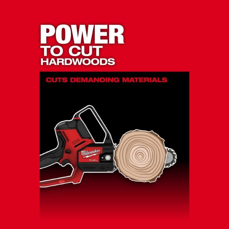 Milwaukee 3004-20 M18 FUEL HATCHET 8″ Pruning Saw, Tool Only