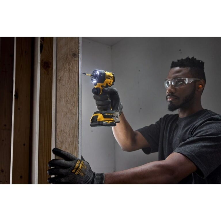 DeWalt DCF870B 20V MAX XR Brushless 1/4-in. Quiet Hydraulic Impact Driver, Tool Only