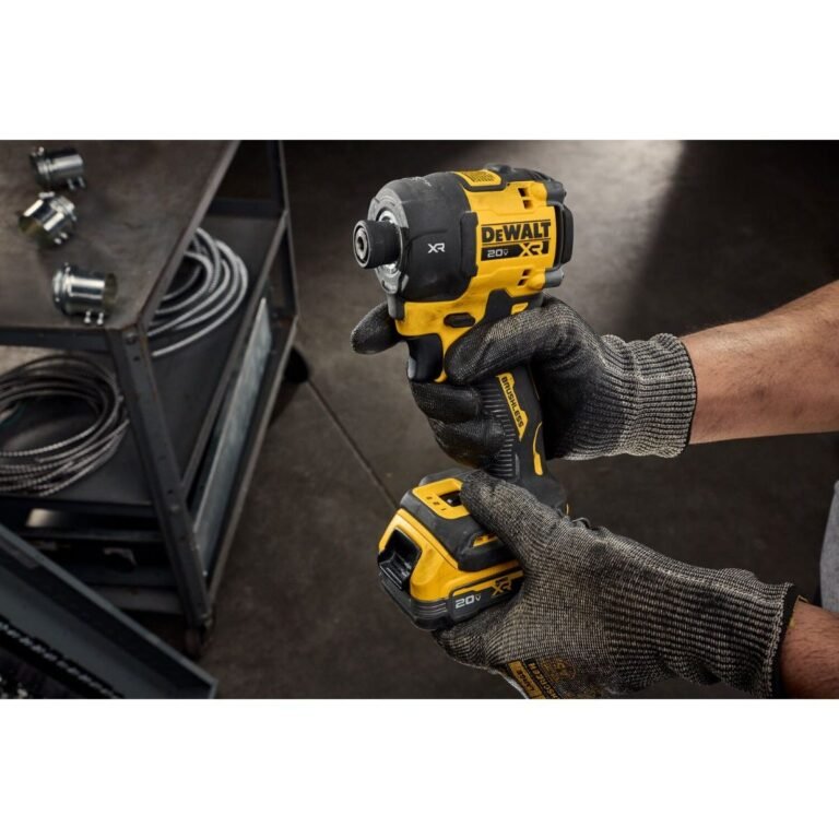 DeWalt DCF870B 20V MAX XR Brushless 1/4-in. Quiet Hydraulic Impact Driver, Tool Only