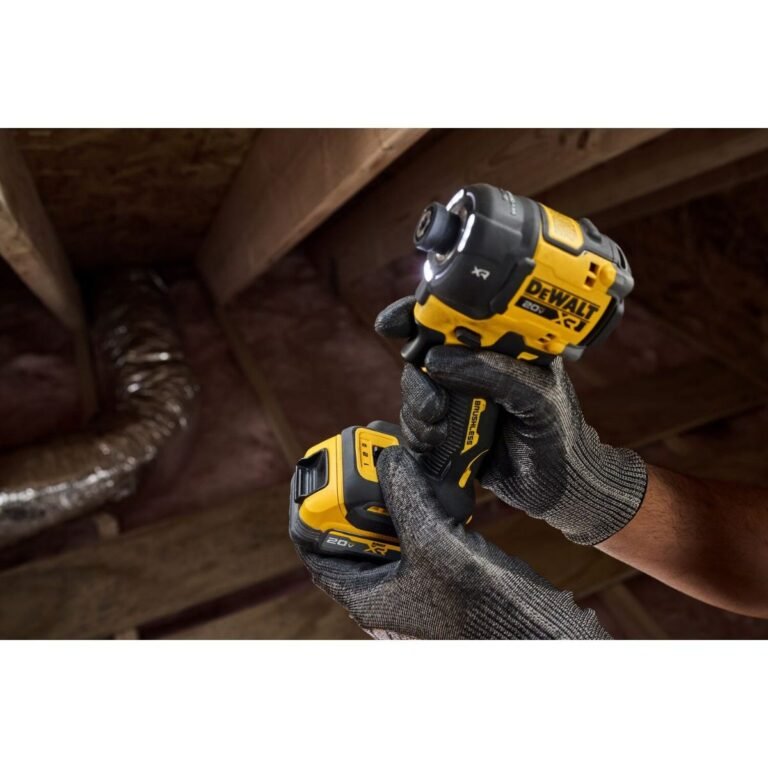 DeWalt DCF870B 20V MAX XR Brushless 1/4-in. Quiet Hydraulic Impact Driver, Tool Only
