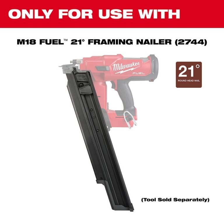 Milwaukee 48-08-2744 M18 FUEL 21-Degree Framing Nailer Extended Capacity Magazine