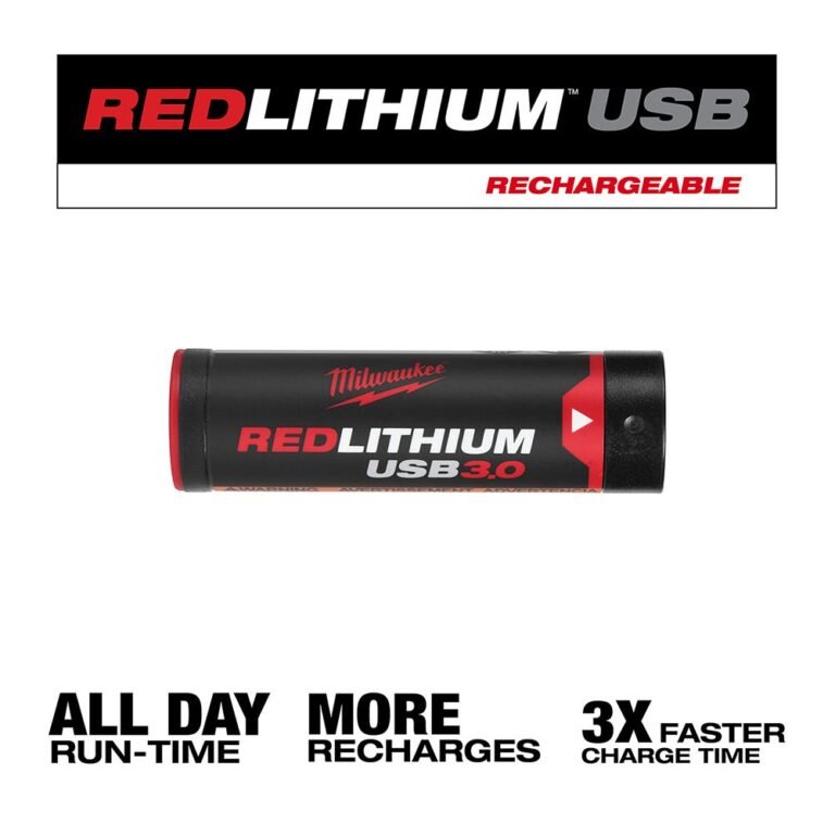 Milwaukee 48-11-2131 REDLITHIUM USB 3.0AH Battery