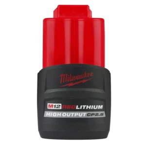 Milwaukee 48-11-2425 M12 REDLITHIUM HIGH OUTPUT CP 2.5Ah Battery Pack