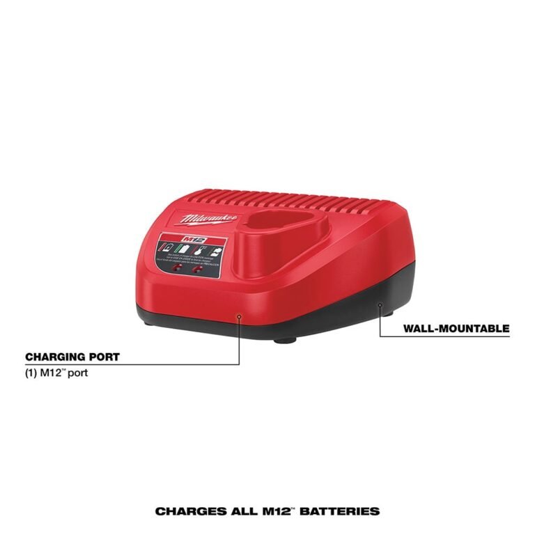 Milwaukee 48-59-2420 M12 Charger and 2.0Ah Battery Starter Kit