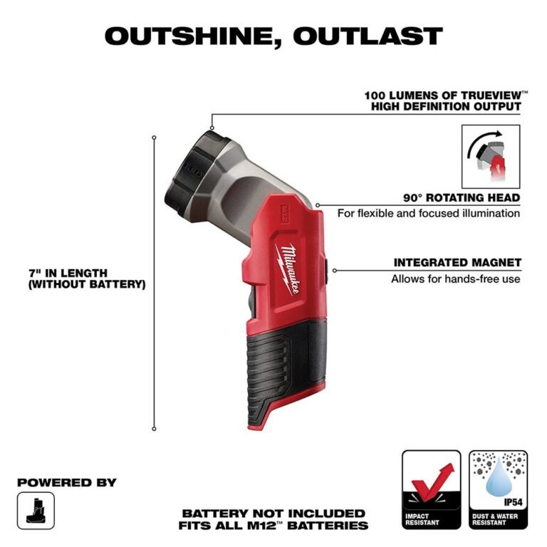 MIlwaukee 49-24-0146 M12 12 Volt LED Work Light