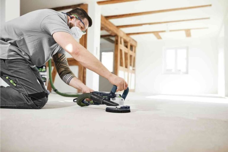 Festool 577048 Corded RENOFIX RG 130 ECI-Plus Surface Restoration Grinder Set