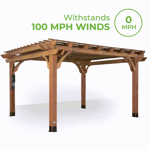12×10 Beaumont Pergola