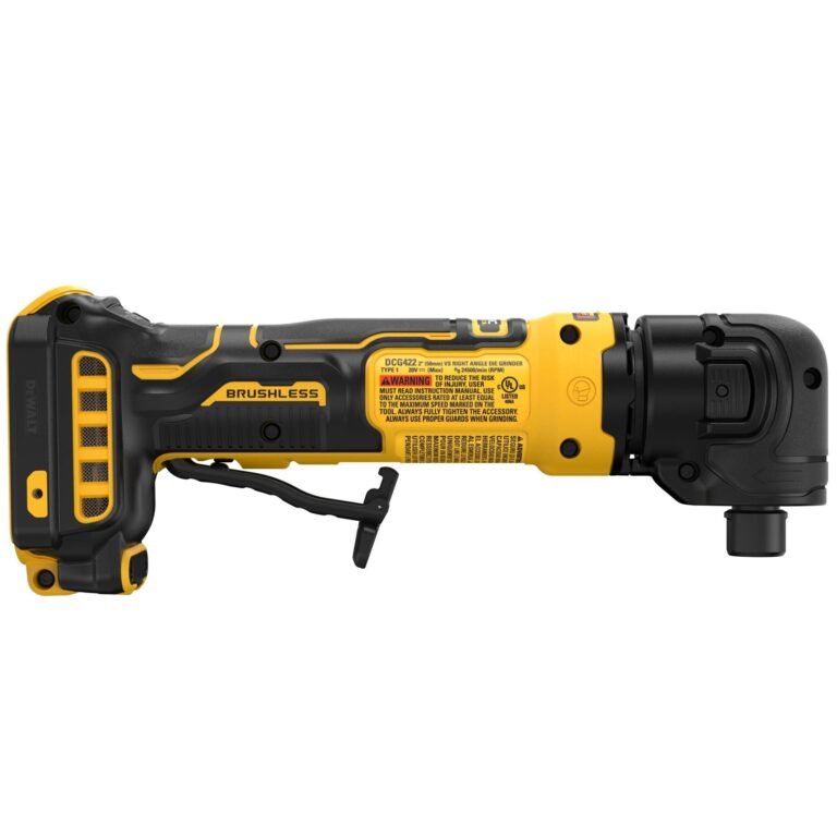 DeWALT DCG422B 20V MAX ATOMIC Right Angle Die Grinder, Tool Only