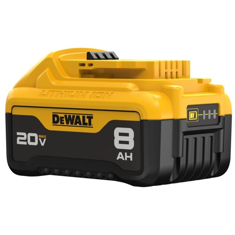 DeWalt DCB208-2 20V Max 8.0Ah Lithium Ion Battery, 2-Pack