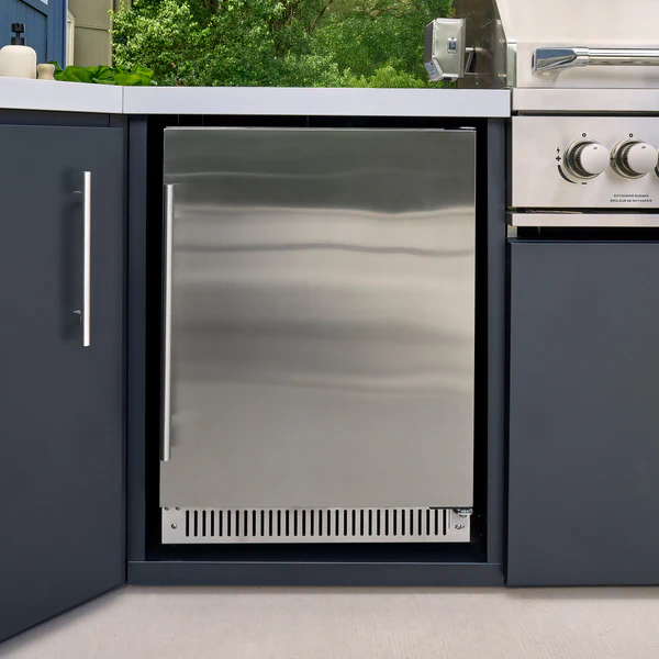 Emory Corner Outdoor Kitchen Island – Combo