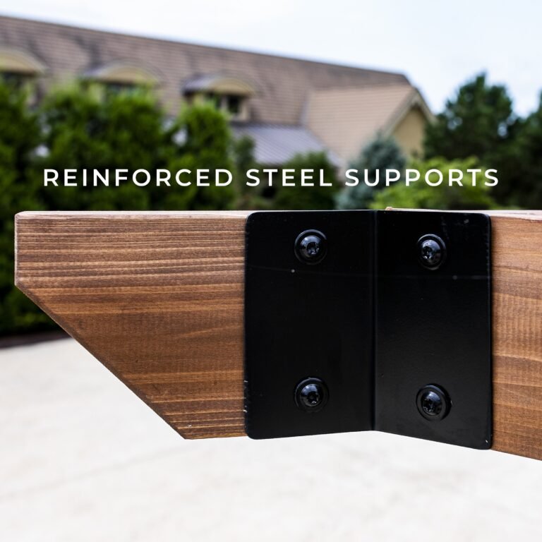 Verona Corner Pergola-Bamboo Panels