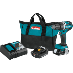 Makita XFD12R 18V LXT Lithium-Ion Compact Brushless Cordless 1/2" Driver-Drill Kit (2.0Ah)