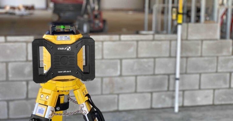 Stabila 04500TR LAR 160 G Rotation Laser Set With Tripod and Grade Rod