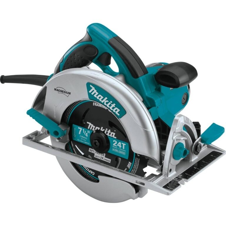 Makita 5007MGA Corded 7-1/4″ Magnesium Circular Saw, with Electric Brake