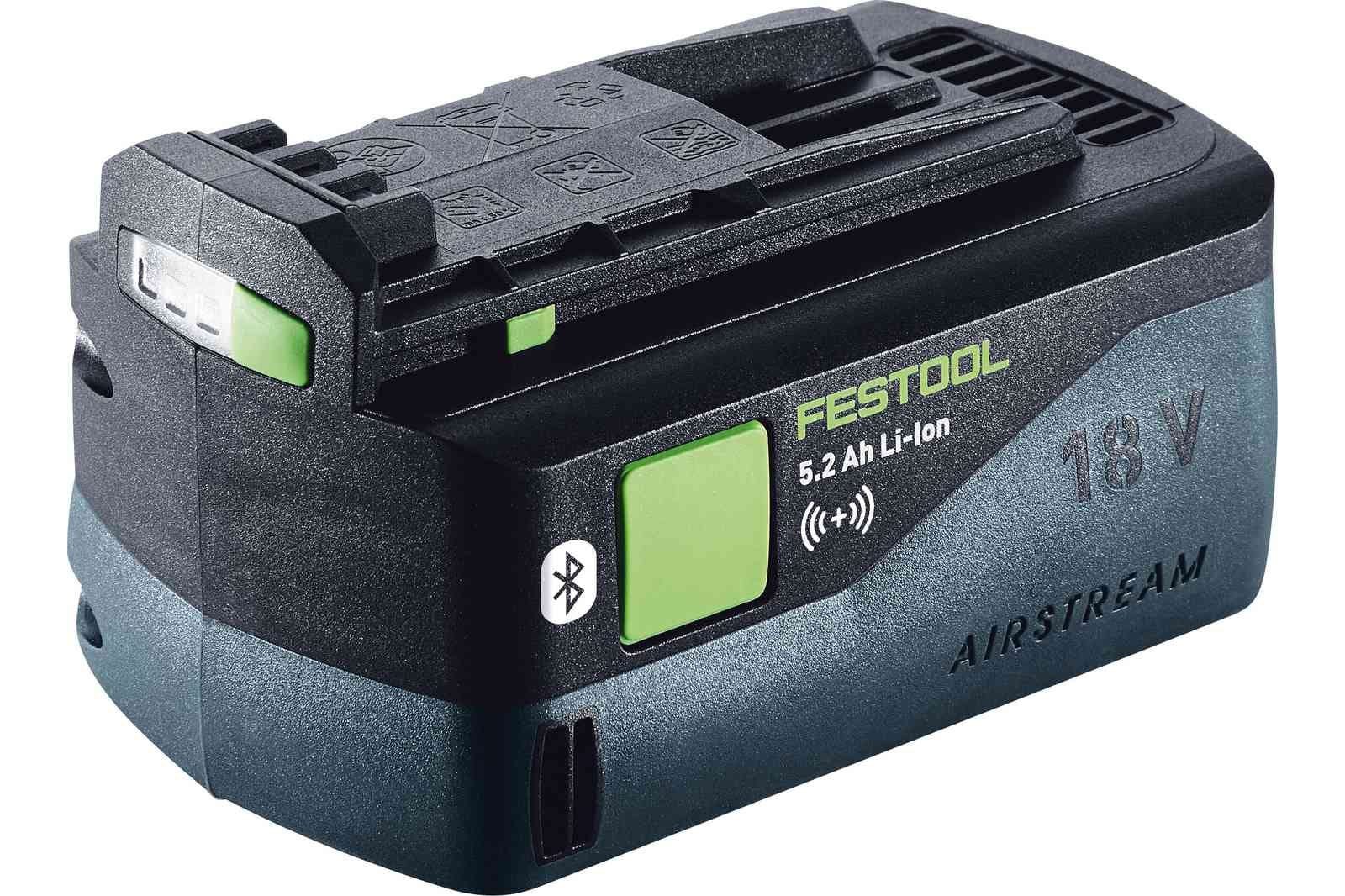 Festool 577661 Bluetooth 18V Airstream Battery, 5.0AH