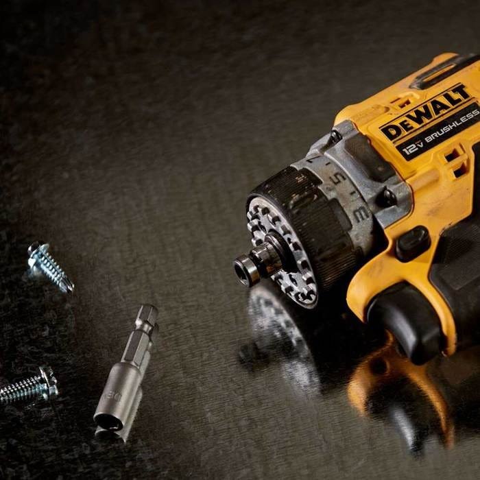 DeWALT DCD703F1 XTREME 12V MAX Brushless 5-in-1 Interchangeable Chuck Drill/Driver 2.0Ah Kit