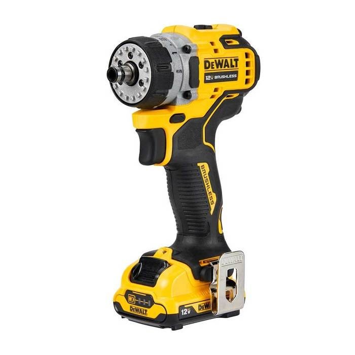 DeWALT DCD703F1 XTREME 12V MAX Brushless 5-in-1 Interchangeable Chuck Drill/Driver 2.0Ah Kit