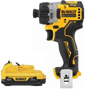 DEWALT DCF601B XTREME 12V MAX Brushless 1/4-in. Screwdriver, Tool Only