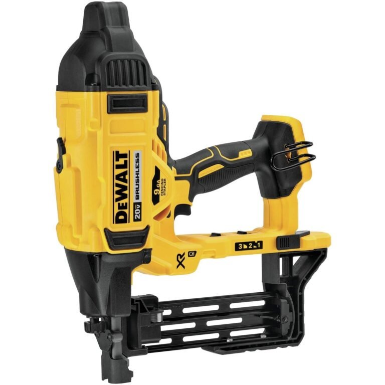 DeWALT DCFS950B 20V MAX XR Brushless 9-Gauge Fencing Stapler, Tool Only