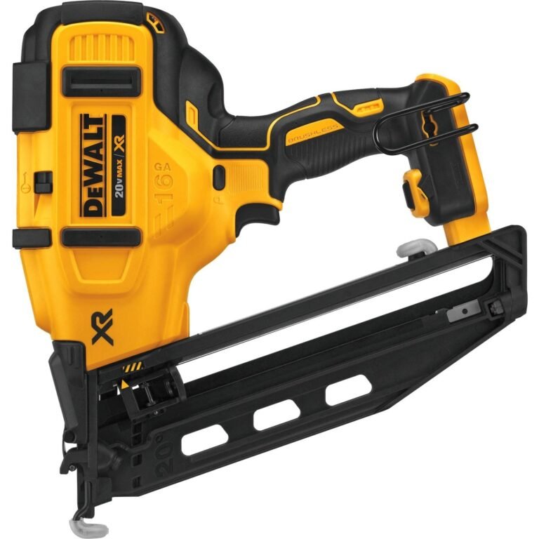 DeWalt DCN660B 20V MAX 16-Gauge Cordless Brushless Finish Nailer – Tool Only