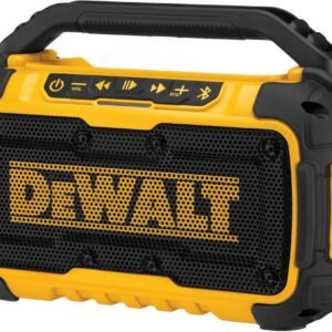 DeWalt DCR010 Corded/12V/20V Max Jobsite Bluetooth Speaker