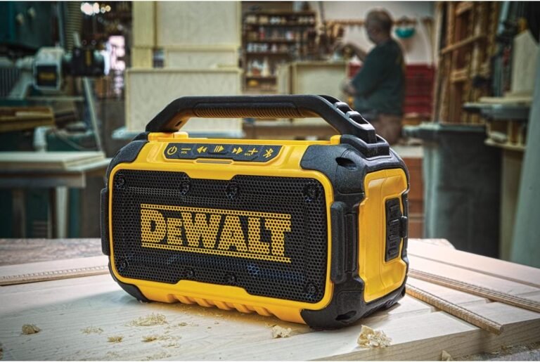DeWalt DCR010 Corded/12V/20V Max Jobsite Bluetooth Speaker
