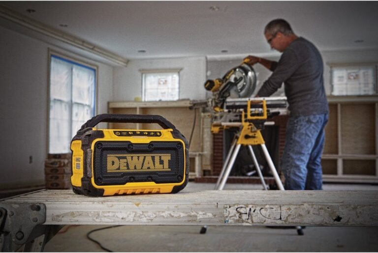 DeWalt DCR010 Corded/12V/20V Max Jobsite Bluetooth Speaker