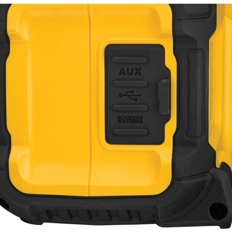 DeWalt DCR010 Corded/12V/20V Max Jobsite Bluetooth Speaker