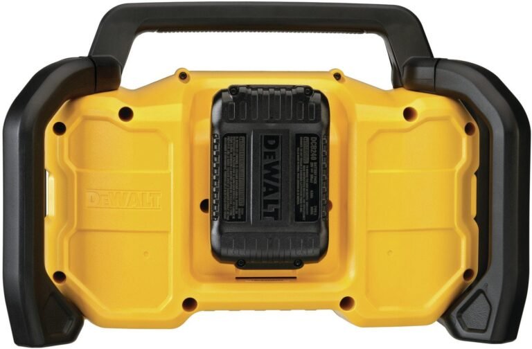 DeWALT DCR028B 12V/20V/60V Max Bluetooth Cordless Jobsite Radio, Tool Only