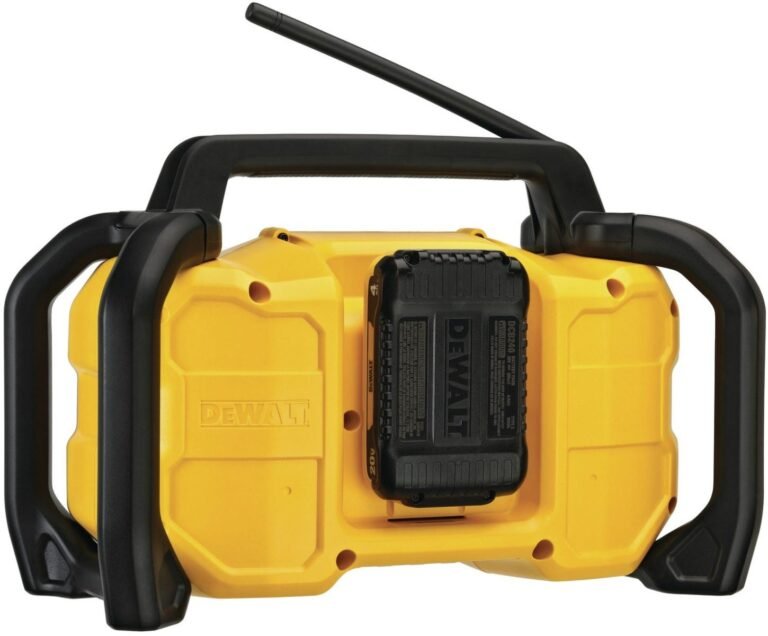 DeWALT DCR028B 12V/20V/60V Max Bluetooth Cordless Jobsite Radio, Tool Only