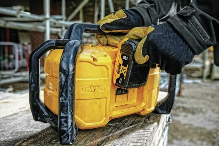 DeWALT DCR028B 12V/20V/60V Max Bluetooth Cordless Jobsite Radio, Tool Only