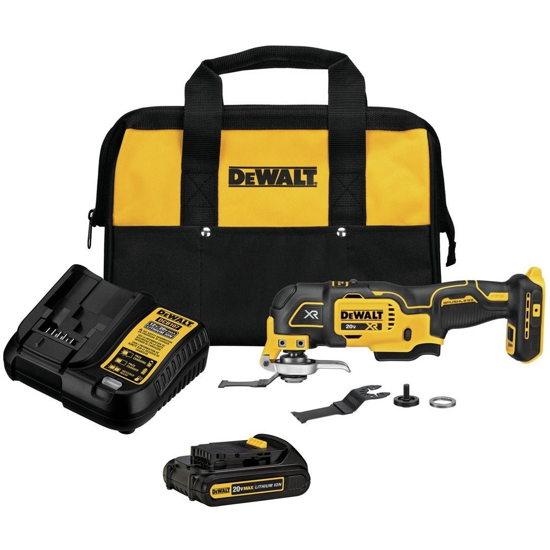 DeWalt DCS356C1 20V Max XR 3-Speed Cordless Oscillating Multi-Tool Kit