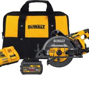 DeWalt DCS577X1 Flexvolt 60V MAX 7-1/4-Inch Worm Drive Style Saw, 9.0Ah