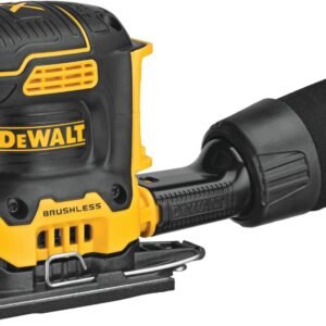 DeWalt DCW200B 20V MAX XR Brushless 1/4-Sheet Cordless Sander, Tool Only