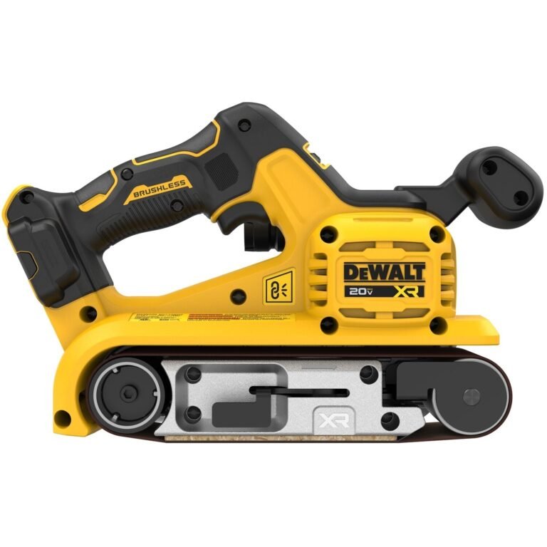 DeWALT DCW220B 20V MAX XR 3 in. x 21 in. Brushless Belt Sander, Tool Only