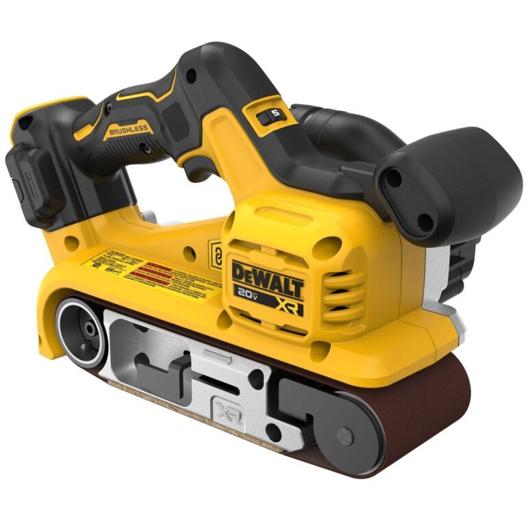 DeWALT DCW220B 20V MAX XR 3 in. x 21 in. Brushless Belt Sander, Tool Only