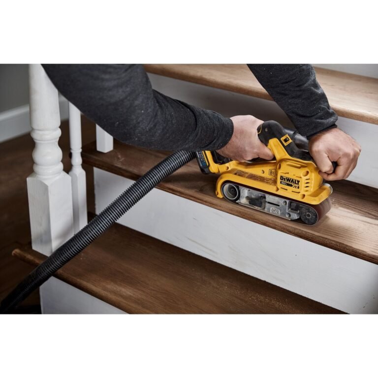 DeWALT DCW220B 20V MAX XR 3 in. x 21 in. Brushless Belt Sander, Tool Only