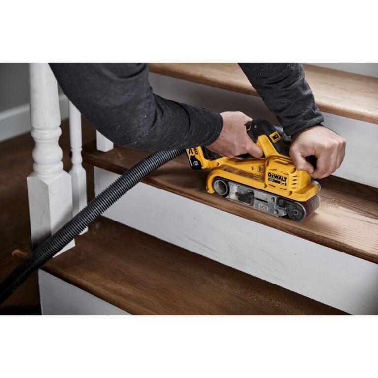 DeWALT DCW220B 20V MAX XR 3 in. x 21 in. Brushless Belt Sander, Tool Only