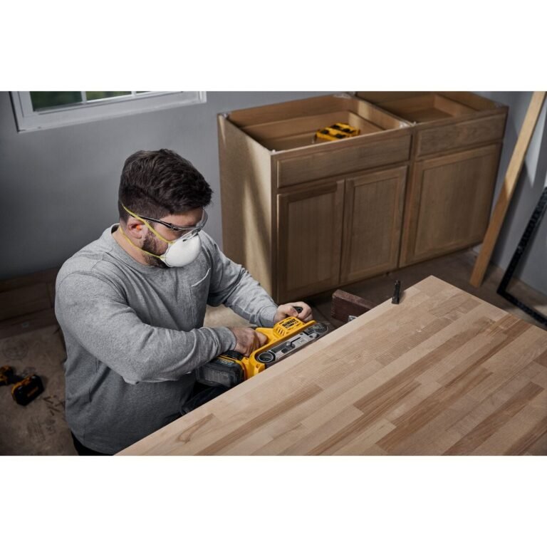 DeWALT DCW220B 20V MAX XR 3 in. x 21 in. Brushless Belt Sander, Tool Only