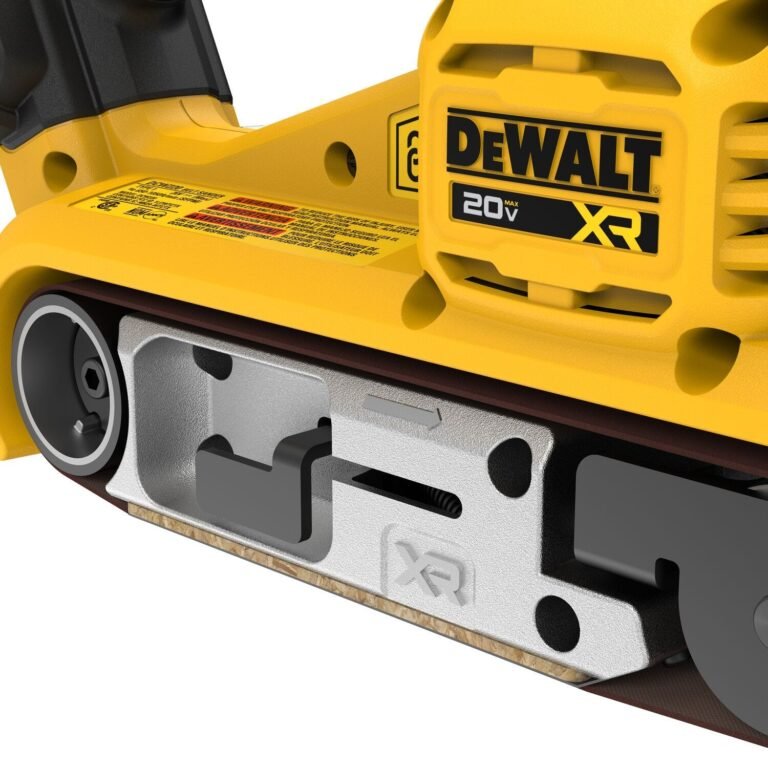 DeWALT DCW220B 20V MAX XR 3 in. x 21 in. Brushless Belt Sander, Tool Only