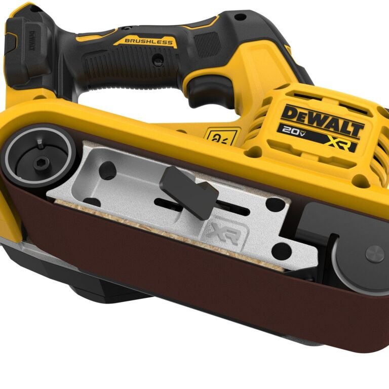 DeWALT DCW220B 20V MAX XR 3 in. x 21 in. Brushless Belt Sander, Tool Only
