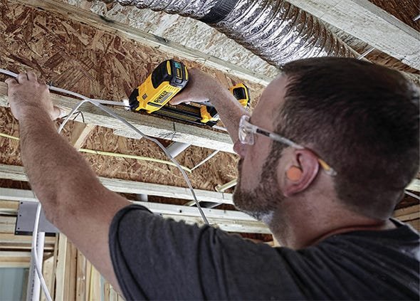 DeWalt DCN701B 20V MAX Cordless Electrician Cable Stapler, Tool Only