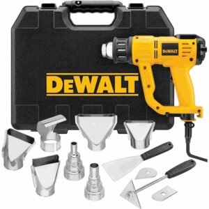 DeWalt D26960K Heat Gun Kit with LCD display