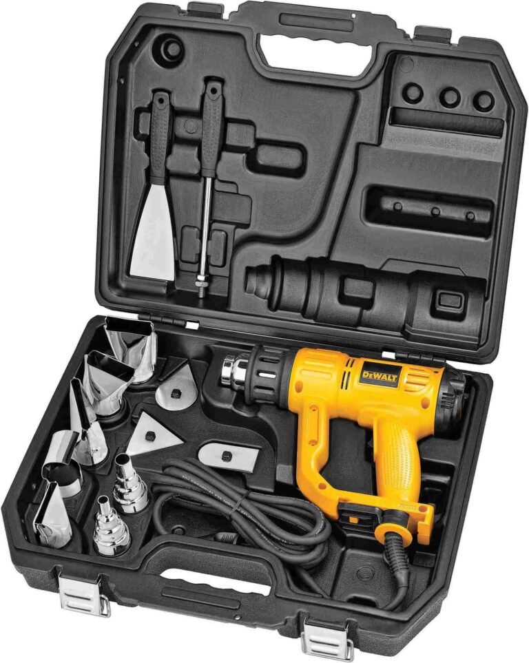 DeWalt D26960K Heat Gun Kit with LCD display