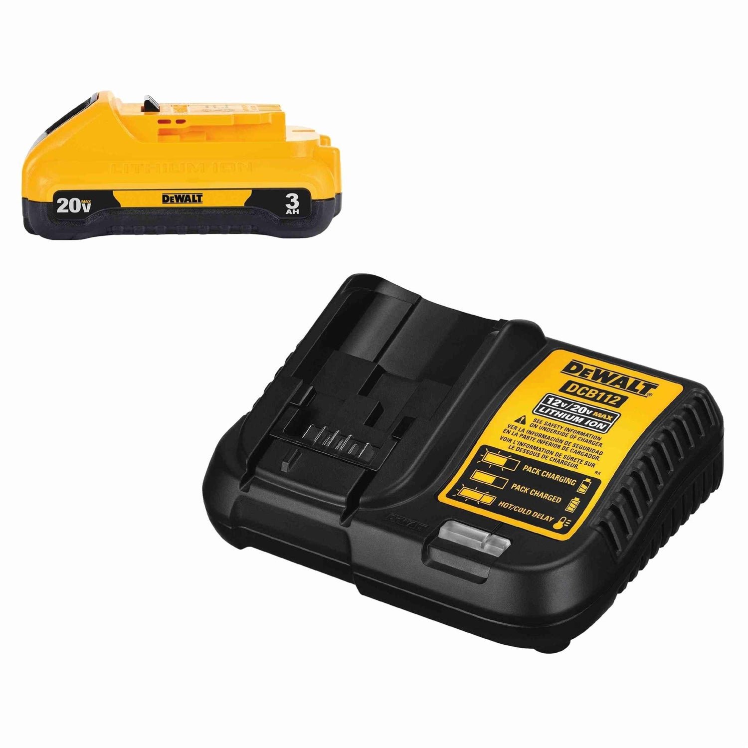 DeWalt DCB230C 20V Max 3.0Ah Compact Battery & Charger Starter Kit