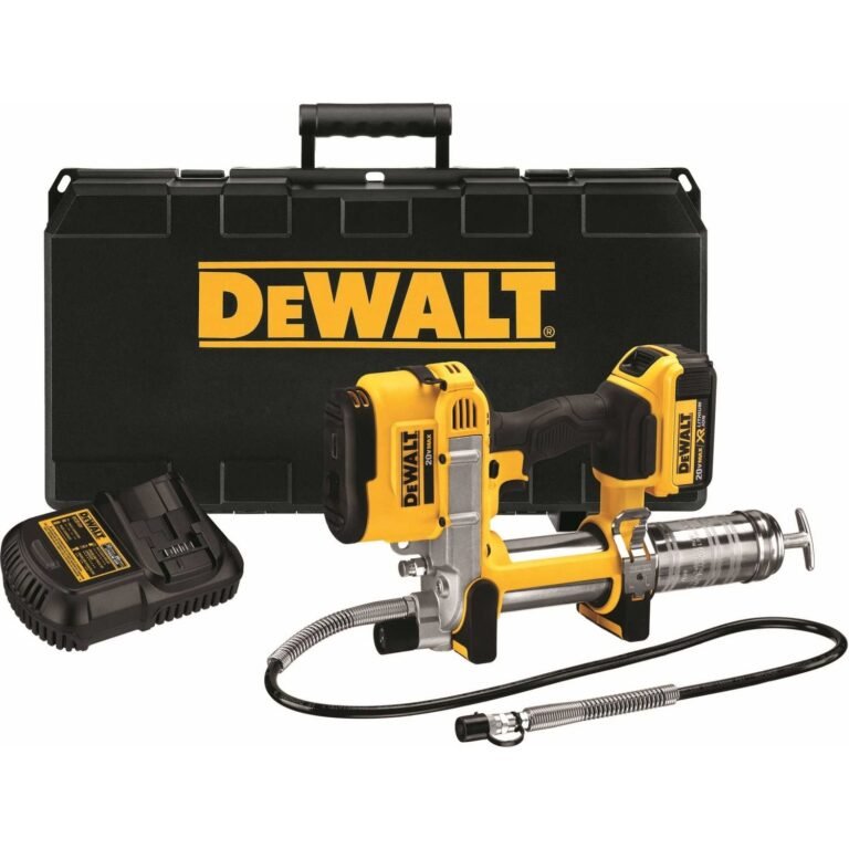 DeWalt DCGG571M1 20V MAX Grease Gun 4.0Ah Kit