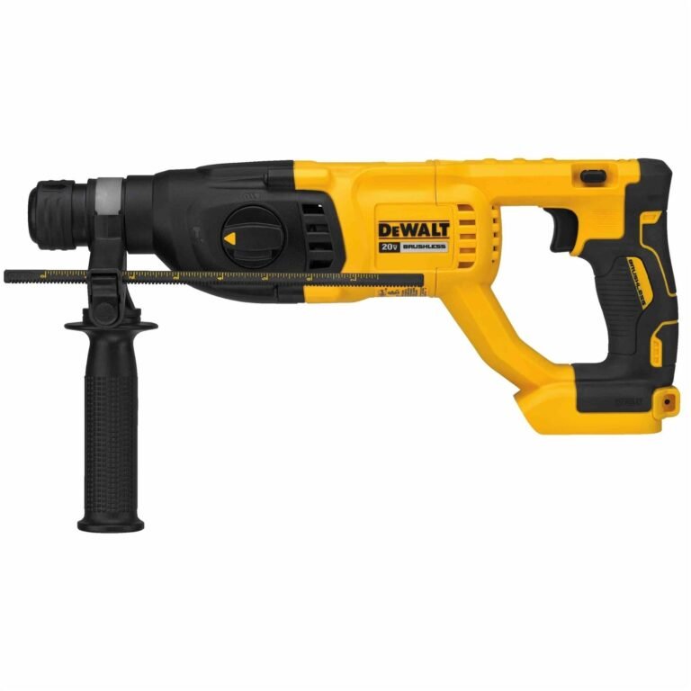 DeWalt DCH133B 20V Max Brushless 1″ D-Handle Rotary Hammer, Tool Only