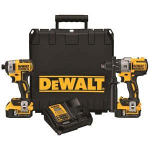 Dewalt DCK299P2 20V MAX Brushless Hammer Drill & Impact Driver 5.0Ah Combo Kit