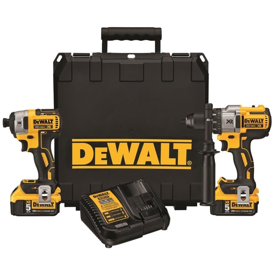Dewalt DCK299P2 20V MAX Brushless Hammer Drill & Impact Driver 5.0Ah Combo Kit